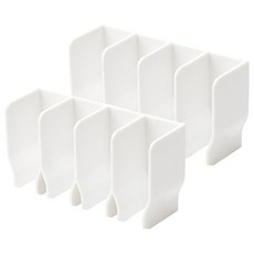 壁掛卡扣式洗面乳收納架 F0655-02 2個, 白色, 1組