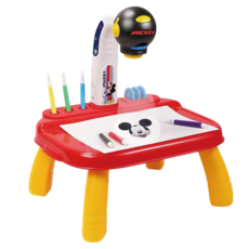 MICKEY MOUSE 米奇 迷你投影繪圖組, 附4片投影片和6色水筆, JTD52145, 1組