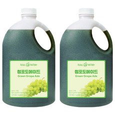 서울팩토리 청포도 에이드, 1.9kg, 2개
