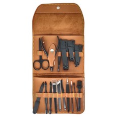 PUSH 普旭 居家生活用品 指甲鉗修甲刀修甲護理套裝16件組 14 x 11cm 280g, 1組