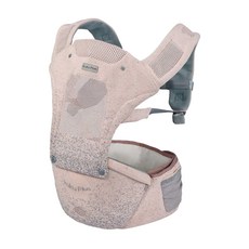 KU.KU Duckbill 酷咕鴨 KUKU PLUS 充氣墊腰凳揹帶 親子式前揹 4-36m, 腰圍66~96cm, 魅力粉