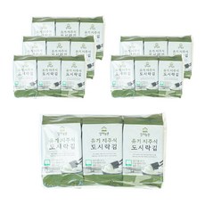 상하농원 유기 지주식 도시락김 10매, 4.5g, 6개