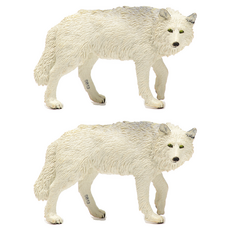 SAFARI 北極狼220029, 2個, 白色, 北極狼