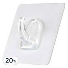 LivingHomeDetail 黏貼式掛鉤, 單一顏色, 20個