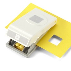 圓型花邊打洞器 1吋, 正方形, 1個