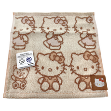 Hello Kitty 凱蒂貓 小方巾, 約25x25CM, 100%棉, 1條