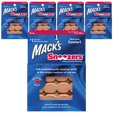 MACK'S Snoozers矽膠耳塞, 5盒