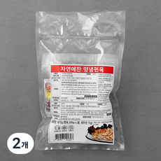 자연에찬 양념 편육, 615g, 2개