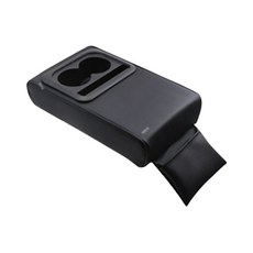 daily friends 車用扶手靠墊收納型, 黑色, 1個