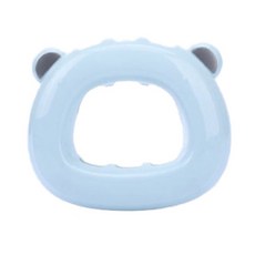 파인드케이 곰발바닥 디자인 욕실용 칫솔 걸이, 파랑, 1개