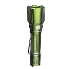 CYANSKY K3 V2.0戰術手電筒 高性能 遠距離700米射程 強光, 軍綠, 1支