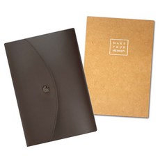 홀드미 클러치 바인더 + 데일리 스케줄러 + 메모리 스케쥴러M, 브루넷 브라운(바인더), 1세트
