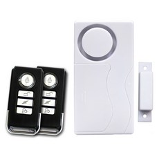 e-kit 逸奇 門磁門窗防盜警報器 + 迎賓門鈴 ES-33B 型 含一對二遙控器