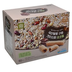 farmer's Deli 米製香脆巧克力捲 60入, 510g, 1個