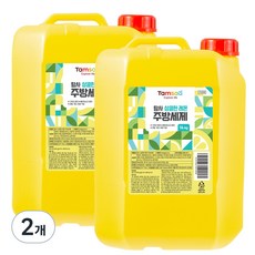 탐사 상큼한 레몬 주방세제, 14kg, 2개