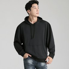 UPCLASS 特製棉質overfit素色連帽衫a501