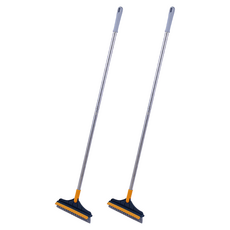 FANCY LIFE 縫隙地板清潔刷, 黃綠色, 2支