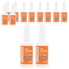 OKONG 多用途瞬間接著劑 C-501 50g, 12個