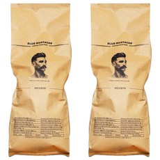 파란수염 하우스 블랜드 원두, 홀빈(분쇄안함), 1kg, 2개