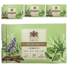 DONG JYUE 東爵好茶 康福寧茶, 1.8g, 20包, 5盒