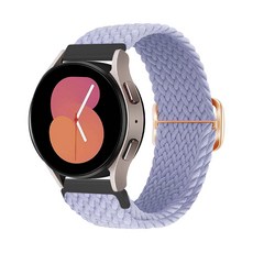 오펜트 갤럭시워치 호환용 브레이드 버클밴드 스트랩 시계줄 20mm, 퍼플포그