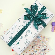 Mungu Boba Point 抗菌紙捲包裝紙 10m, 1個, 卡其色