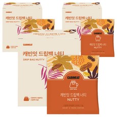 CABINEAT 濾掛式咖啡 堅果風味, 12g, 7包, 3盒