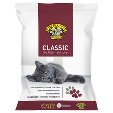 DR.ELSEY'S CLASSIC低敏除臭貓砂 經典紅 99.9%無粉塵 無刺激 結團硬不破碎 特別適合多貓家庭, 18lb, 1包