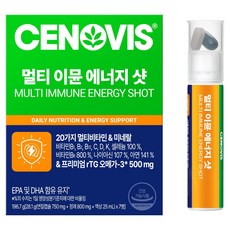 CENOVIS 多重免疫能量飲 三重活力飲, 1個, 7冊