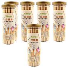 Xiango 匠菓子 阿不就好棒棒 巨無霸牛奶棒, 360g, 6罐