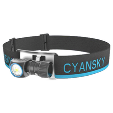 CYANSKY L型頭燈，防水IPX8, 暖黃光, 1個