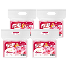 愛潔 防漏花香清潔袋，韌性強抗拉力佳，除臭配方, 15L, 4包