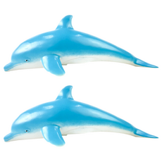 柔軟海豚A公仔, 2個