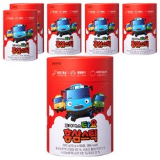 천지인 꼬마버스 타요 홍삼스틱, 600g, 6개