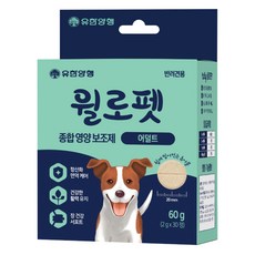 윌로펫 반려견 종합영양보조제 어덜트 케어, 60g, 1개
