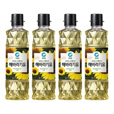 清淨園 葵花油, 4個, 900ml