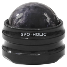 롤링 마사지볼, 블랙, 1개