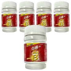 克補加鐵加強錠, 30顆, 5罐