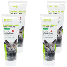 Tomlyn 獸醫配方 美國進口 30年以上化毛配方 溫和潤滑 減少貓毛結球 大罐可以使用更長久, 120.5g, Hairball Control, 4條