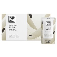 곡물도감 무가당 서리태 가득 콩물두유, 180ml, 15개