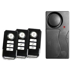 e-kit 逸奇 震動感應門窗防盜警報器緊急警報器 + 迎賓門鈴1對3遙控器 ES-35C 100g 1組