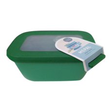 MEPAL 方形密封保鮮盒 750ml (深) - 寶石綠, 176 x 126 x 75mm 寶石綠 170g 750ml, 1個