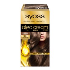 syoss 絲蘊 精油養護染髮劑, 3N(Royal Brown), 2盒, 100g