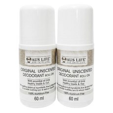 AUS LIFE 澳思萊 台灣公司貨 無香低調體香劑 2瓶, 120ml, 1組