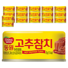 동원참치 고추 참치, 85g, 18개