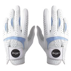 xspiders 男款 全羊皮高爾夫手套 雙手, 混和顏色, 1雙