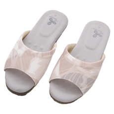 維諾妮卡 跳色復古涼感乳膠拖鞋 加厚乳膠墊 回彈減壓, 25.5cm, 粉色, 1雙