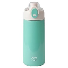 TIM Amigo2 一鍵式雙重鎖定 可用於洗碗機 陶瓷隨行杯, 日常薄荷, 1個, 450ml