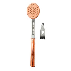 粉彩小兔 #112雙面彈力拍痧棒，附抓把設計，輕拍按摩舒緩疲勞，台灣製造品質保證, 112, 1入