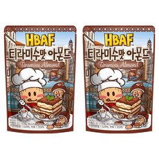 바프 티라미수맛 아몬드, 120g, 2개